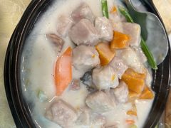 椰汁香芋南瓜杂锦煲-佛有缘素食馆·荔湾老字号(陈家祠首店)