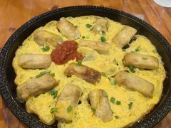 铁板毛豆腐-环秀楼(黄山呈坎店)