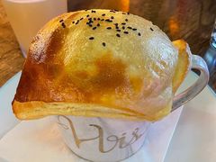 传统法式酥皮黒菌蘑菇汤-Famous肥猫墨西哥音乐餐吧(五棵松华熙LIVE店)