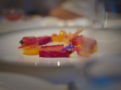 挪威烟熏三文鱼水晶黄瓜香槟奶油-福楼法餐厅FLO