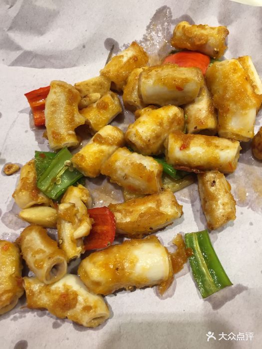 猪肉婆私房菜-煎焗竹肠图片-顺德区美食-大众点评网