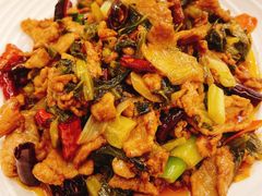水腌菜炒肉片-红豆园(文林街店)