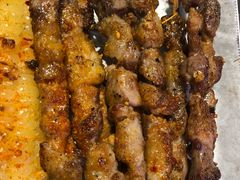 烤羊肉串-马路牙子地桌烤肉(工体店)