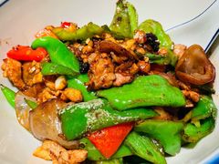 最下饭的辣椒炒肉-小隐人家(乐松店)