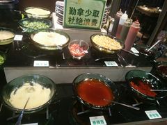 自助调料区-百草滩羊清水涮羊肉(长城路店)