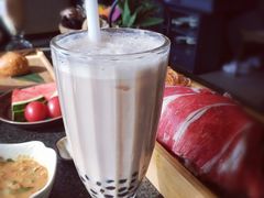 大红袍珍珠奶茶-湊湊火锅·茶憩(和平大悦城店)