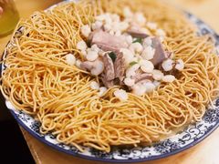 虾仁蹄筋两面黄-裕兴记·三虾面(西北街总店)