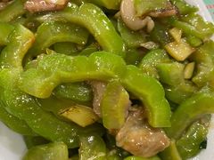 凉瓜炒肉-钱大妈海鲜饭店(保利林语店)