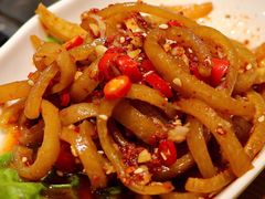 拌猪皮-韩阳王石板烤肉