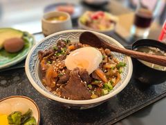 温泉蛋牛肉饭-西村日本料理(香格里拉饭店)