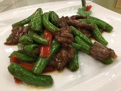 杭椒牛柳-银都上海菜馆(粤海东路店)
