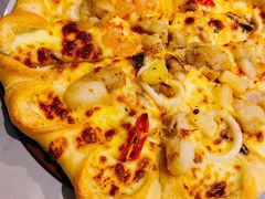 芙蓉金沙咸蛋黄鳕鱼比萨-必胜客(漕宝路店)