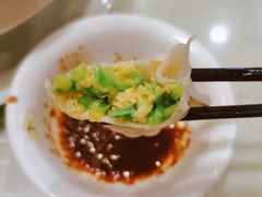 角瓜鸡蛋虾仁水饺-黄家饺子东北特色菜馆(湖滨商业街店)
