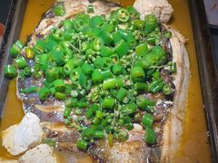 -探鱼·鲜青椒爽麻烤鱼(广州欣荣广场店)
