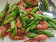 芦笋炒河虾-道道鲜·崇明私房菜(五角场店)