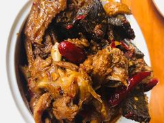 炒血粑鸭-临江餐馆二楼美食部落