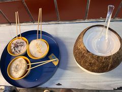 -椰爺爺·椰子冻砵仔糕