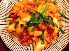 泡菜炒五花肉-百步拉面