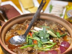 香辣椰汁鲜牛腩煲-江味龙虾馆·裸蓝龙虾(南山店)