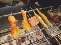 烤鸡翅-很久以前羊肉串(中山公园店)
