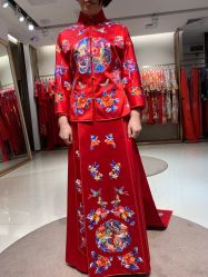 点击看大图 -藤薰定制中式嫁衣礼服旗袍店