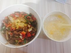 牛肉腰花二合一豆皮-周记热干面豆皮大王(桃花东街店)
