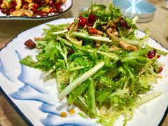 肉丝苦苣-蜀韵川香水煮鱼(泰山路店)
