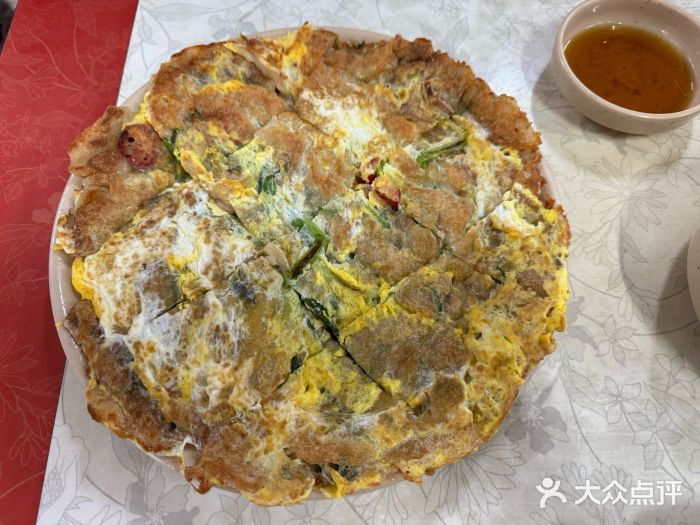 三清洞疙瘩汤海鲜饼图片