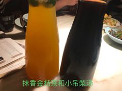 抹香金桔茶和小吊梨汤-谭家弄堂(亚欧商厦店)