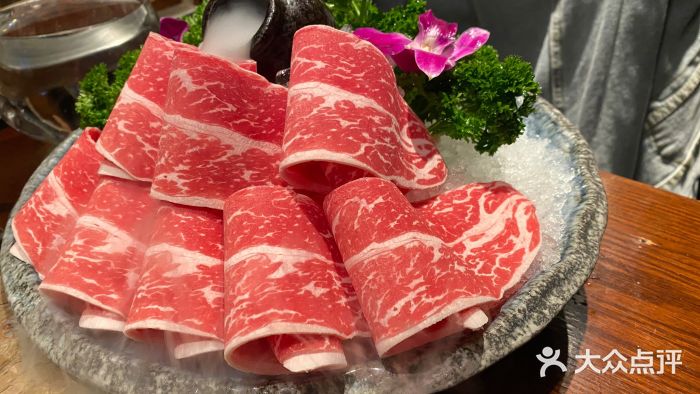 捞王锅物料理(四川北路店)雪花肥牛图片