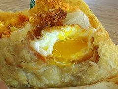 -小红车炸蛋葱油饼