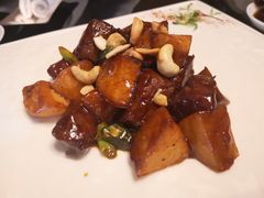 蜜椒蒜片葱爆牛柳粒-上海苏宁宝丽嘉酒店·嘉府壹号中餐厅