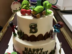 -咖咖熊蛋糕定制·英国蓝风车动物性淡奶油