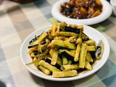 蛤蜊肉拌茄子-华春餐馆(鱼山路店)