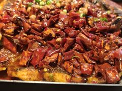 香辣味烤鱼-江边城外烤全鱼(世茂广场店)