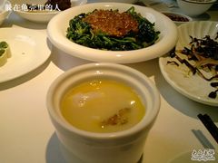 肉糜菠菜+黄鱼馄饨羹-老洋房花园饭店(绍兴路店)