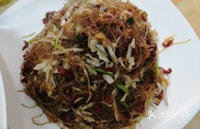 Salted Egg Yolk Stir-fried Glass Noodles