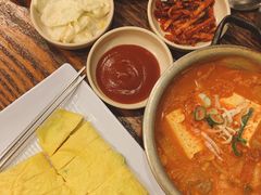 猪颈肉泡菜汤-金北顺大锅家(신사본점)