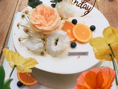 情深似海森系动物奶油水果蛋糕-艾加柒克蛋糕茶歇甜品台(春熙路店)