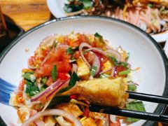 凉拌荷包蛋-老滇山寨•云南特色菜•地方菜•民族风情歌舞表演(金碧店)