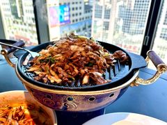 炙子烤呼伦贝尔羔羊肉-喜悦烤鸭·新京菜(王府井店)