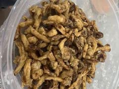 软炸鲜蘑-黄家饺子东北特色菜馆(湖滨商业街店)