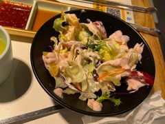 芒果酸奶沙拉-猪啊牛呀羊啊铜盘烤肉(正大广场店)