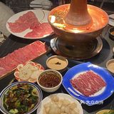 朝阳门坐满人的一家铜锅涮🥩