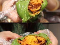 蛋黄肉松青团-许阿姨糕团店(南京总店)