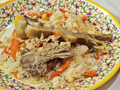 羊肉手抓饭-老字号大盘鸡·丸子汤·抓饭