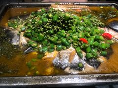 -探鱼·鲜青椒爽麻烤鱼(中天广场店)