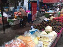 -芒果糯米饭摊子