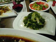 清炒苦菊-民国红公馆·艺文空间(颐和路店)