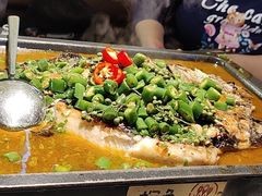 -探鱼·鲜青椒爽麻烤鱼(北京路天河城店)